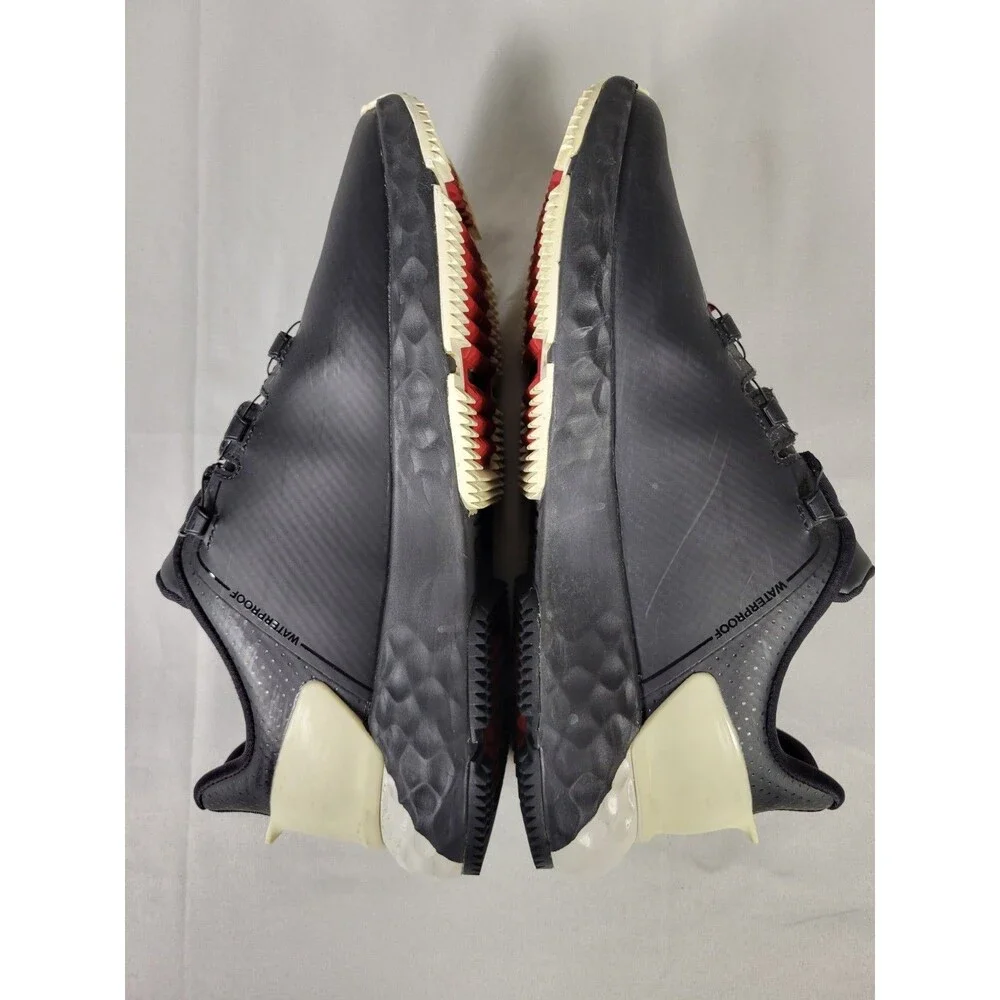 G/FORE G/DRIVE Spikeless Golf Shoes Mens Size 7.5 Onyx Waterproof G4MF21EF32